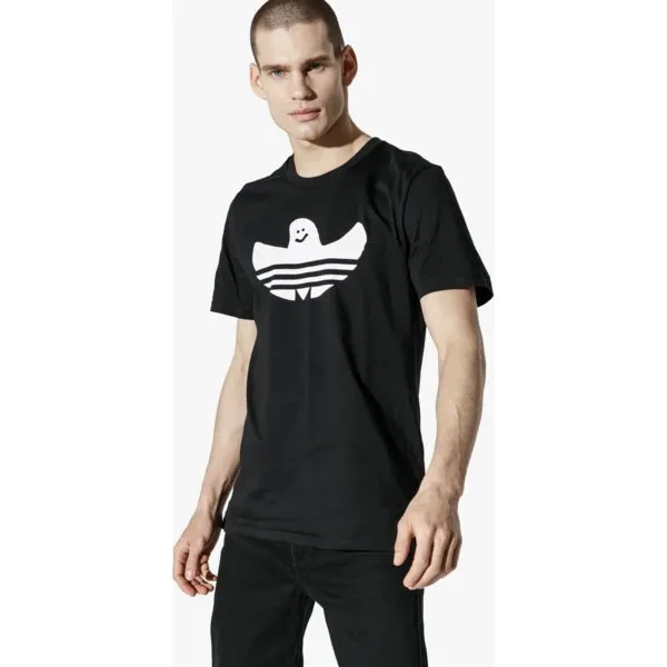 Adidas Koszulka Ss Solid Shmoo T , czarny, rozmiar M. Czarne koszulki męskie Adidas, m, bez wzorów, z bawełny, klasyczne, z klasycznym kołnierzykiem, bez rękawów. W wyprzedaży za 99,99 zł.