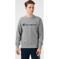 Champion Bluza Szary. Szare bluzy męskie Champion, l, z haftami, z bawełny, bez kołnierzyka, bez rękawów, bez kaptura. Za 285,95 zł.