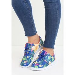 Niebieskie Tenisówki Dana. Niebieskie tenisówki damskie Born2be. Za 49,99 zł.