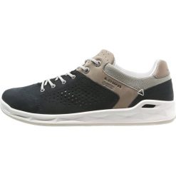 Lowa SAN FRANCISCO GTX Obuwie do biegania Turystyka navy/weiß. Niebieskie buty męskie do biegania Lowa, ze skóry, bez zapięcia. W wyprzedaży za 619,65 zł.
