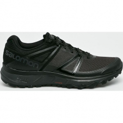 Salomon - Buty Trailster Pha. Czarne buty trekkingowe męskie Salomon, z materiału, na sznurówki, outdoorowe. W wyprzedaży za 379,90 zł.