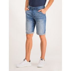 Szorty jeansowe G-Star Raw 5621 3D D09154-9587-A587. Niebieskie spodenki i szorty męskie G-Star RAW, m, bez wzorów, z elastanu, retro. W wyprzedaży za 279,00 zł.