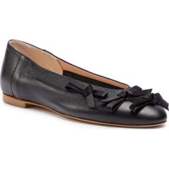 Baleriny HEGO'S MILANO - 1147 Nero. Czarne baleriny damskie Hego's Milano, na co dzień, bez wzorów, ze skóry, bez obcasa, bez zapięcia. Za 499,99 zł.