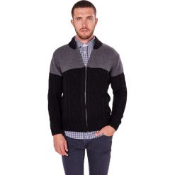 AUDEN CAVILL kardigan męski AC18F MKN1016_1 XL czarny. Czarne swetry męskie Auden Cavill, xl, bez wzorów. Za 219,00 zł.