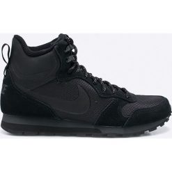 Nike Sportswear - Buty Nike Md Runner 2 Mid Prem. Czarne bez kategorii marki Nike Sportswear, ze skóry, na sznurówki, nike md runner. W wyprzedaży za 299,90 zł.