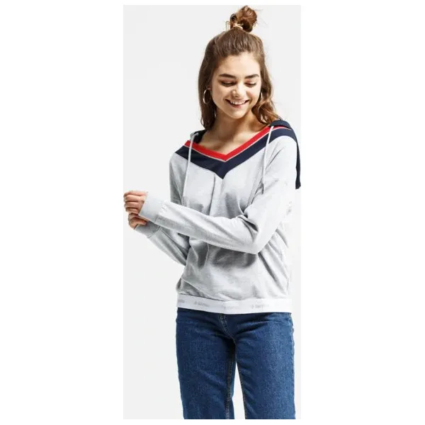 Lotto Bluza Viedma , szary, rozmiar XS. Szare bluzy damskie Lotto, s, bez wzorów, z bawełny, bez rękawów, bez kaptura. W wyprzedaży za 79,99 zł.