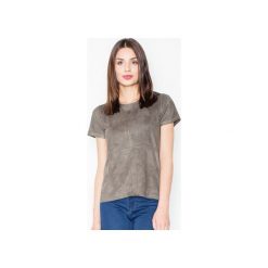 Bluzka M458 Oliwka. Zielone bluzki damskie marki FIGL, m. Za 119,00 zł.