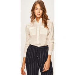 G-Star Raw - Koszula. Brązowe koszule damskie G-Star RAW, s, bez wzorów, z bawełny, eleganckie, z klasycznym kołnierzykiem, z długim rękawem. W wyprzedaży za 269,90 zł.