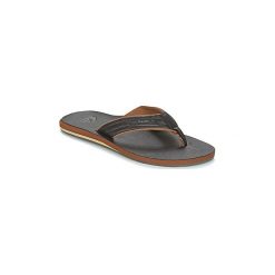 Japonki Quiksilver CARVER NUBUCK. Pomarańczowe klapki męskie marki Quiksilver, bez wzorów, z nubiku. Za 127,20 zł.