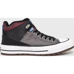 Converse - Trampki. Szare trampki męskie marki Converse, z gumy, na sznurówki. W wyprzedaży za 269,90 zł.