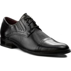 Półbuty LASOCKI FOR MEN - MB-KRIS-02 Czarny. Czarne buty wizytowe męskie marki Lasocki For Men, ze skóry. Za 179,99 zł.