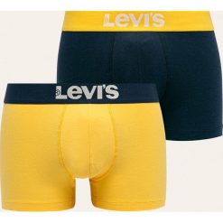 Levi's - Bokserki (2 pack). Żółte bokserki męskie Levi's®, s, bez wzorów, z elastanu. Za 89,90 zł.