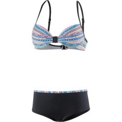 Bikini: Bikini w kolorze czarnym ze wzorem