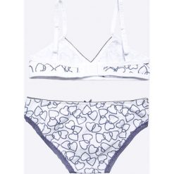 Blukids - Figi dziecięce + biustonosz. Szare bielizna dziewczęca Blukids, z bawełny. Za 39,90 zł.