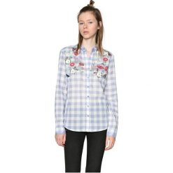 Desigual Damska Koszula Cam Cabaceira 18Swcw65 5004 (Rozmiar M). Szare koszule damskie marki Desigual, m. W wyprzedaży za 177,00 zł.