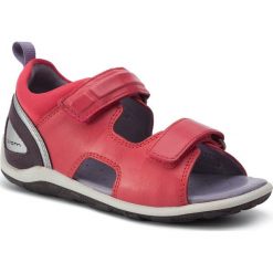 Sandały ECCO - Biom Mini Sandal 75480101206 Teaberry. Różowe sandały dziewczęce ecco, ze skóry, bez zapięcia. W wyprzedaży za 219,00 zł.