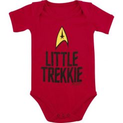 Star Trek Little Trekkie Body niemowlęce czerwony. Czerwone body niemowlęce marki Star Trek, z nadrukiem. Za 62,90 zł.
