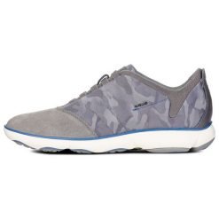 Geox tenisówki męskie Nebula 44 szary. Szare trampki męskie Geox, bez wzorów, bez zapięcia. W wyprzedaży za 339,00 zł.