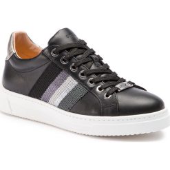 Sneakersy UNISA - Farola Nt Black. Czarne półbuty damskie Unisa, ze skóry. W wyprzedaży za 339,00 zł.