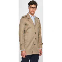 Premium by Jack&Jones - Płaszcz. Szare płaszcze męskie marki Premium by Jack&Jones, s, z bawełny, krótkie. Za 429,90 zł.