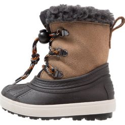 Friboo Śniegowce black/brown. Czarne buty zimowe chłopięce marki Friboo, z materiału. W wyprzedaży za 135,20 zł.
