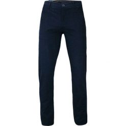 Męskie Spodnie Bawełniane, Chinosy, Zwężane, Granatowe SPRGN2207116navy. Niebieskie spodnie męskie Rigon, m, z bawełny. Za 129,00 zł.