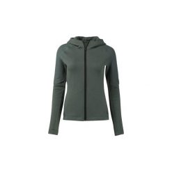 Bluzy Reebok Sport Bluza z kapturem Quik Cotton Full-Zip. Zielone bluzy sportowe damskie Reebok Sport, l, z kapturem. Za 299,00 zł.