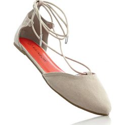 Baleriny damskie: Baleriny bonprix kamienisty