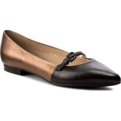Baleriny damskie: Baleriny GEOX – D Rhosyn B D640FB 0KFKY C9261 Black/Lt Bronze