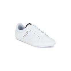 Buty Lacoste CHAYMON 318 4 US. Białe trampki męskie Lacoste, bez wzorów, bez zapięcia. Za 423,20 zł.