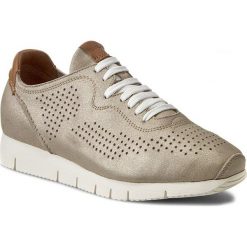 Sneakersy UNISA - Batsu Mts Platino. Brązowe półbuty damskie Unisa, ze skóry. W wyprzedaży za 379,00 zł.