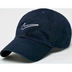 Nike - Czapka. Niebieskie czapki męskie marki Nike, z bawełny. W wyprzedaży za 39,90 zł.