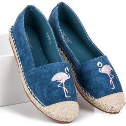 Tomsy damskie: NIEBIESKIE ESPADRYLE Z FLAMINGIEM Bestelle