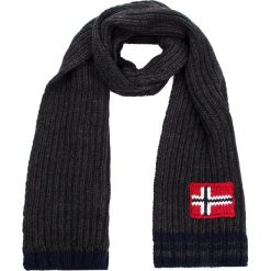 Szal NAPAPIJRI - Foreil N0YGTJ Dark Grey Mel 197. Szare szaliki damskie Napapijri, z materiału. Za 339,00 zł.