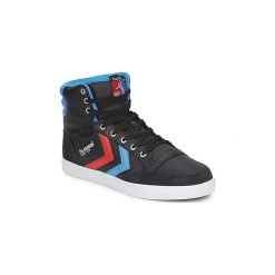 Buty Hummel STADIL HIGH. Czarne trampki i tenisówki damskie Hummel, bez wzorów, bez zapięcia. Za 263,40 zł.