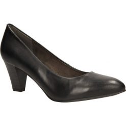 CZÓŁENKA TAMARIS 1-22413-23. Czarne buty ślubne damskie Casu. Za 199,99 zł.