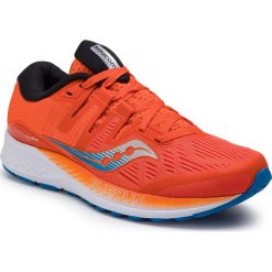 Buty SAUCONY - Ride Iso S20444-36 Orange/Blue. Pomarańczowe buty sportowe męskie Saucony, z tworzywa sztucznego, bez zapięcia, do biegania. Za 579,00 zł.