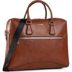 Torba na laptopa GUESS - Scala HMSCAL P0413 BRO. Pomarańczowe torby męskie skórzane Guess, z aplikacjami, ze skóry ekologicznej. Za 689,00 zł.