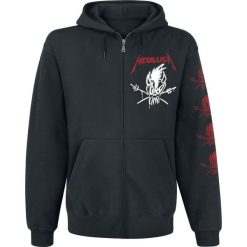 Bluzy męskie: Metallica Scary Guy Bluza z kapturem rozpinana czarny