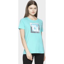 T-shirt damski. T-shirty damskie xs, bez wzorów, z bawełny, bez kołnierzyka. Za 49,99 zł.