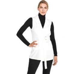Pinko Gertie Kamizelka Biały. Białe kamizelki damskie bez kaptura Pinko, s, z poliesteru. Za 1522,95 zł.
