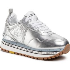 Sneakersy LIU JO - Maxi Alexa Running BXX051 P0231 Silver 00532. Szare półbuty damskie Liu Jo, ze skóry. Za 759,00 zł.
