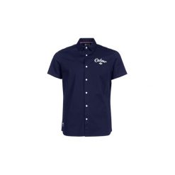 Koszule z krótkim rękawem Oxbow L1CRETCHA. Niebieskie koszule męskie marki Oxbow, s, bez wzorów, bez kołnierzyka, z krótkim rękawem. Za 229,00 zł.