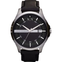 Zegarek ARMANI EXCHANGE - Hampton AX2101 Black/Silver. Czarne zegarki męskie Armani Exchange. Za 699,00 zł.