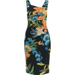 Sukienki hiszpanki: Karen Millen Sukienka etui black/multicolor