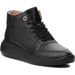 Sneakersy GEOX - D Rubidia B D84APB 00046 C9999 Black. Czarne półbuty damskie Geox, ze skóry. W wyprzedaży za 289,00 zł.
