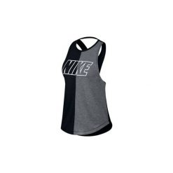 Topy na ramiączkach / T-shirty bez rękawów Nike camiseta tirantes Miler Tank. Czarne topy damskie Nike, s, bez wzorów, bez kołnierzyka. Za 141,01 zł.