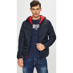 Jack & Jones - Kurtka. Niebieskie płaszcze męskie Jack & Jones, m, z poliesteru, krótkie, z kapturem. W wyprzedaży za 99,90 zł.