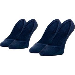 Zestaw 2 par stopek damskich TOMMY HILFIGER - 320317001 Midnight Blue 014. Niebieskie skarpetki damskie TOMMY HILFIGER, bez wzorów, z materiału. Za 39,00 zł.