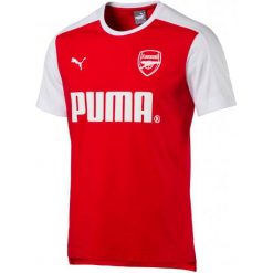 Puma Koszulka Afc Tee High Risk Adult Red White M. Czerwone koszulki męskie Puma, s, z aplikacjami, sportowe, bez kołnierzyka, z krótkim rękawem, krótkie. W wyprzedaży za 99,00 zł.